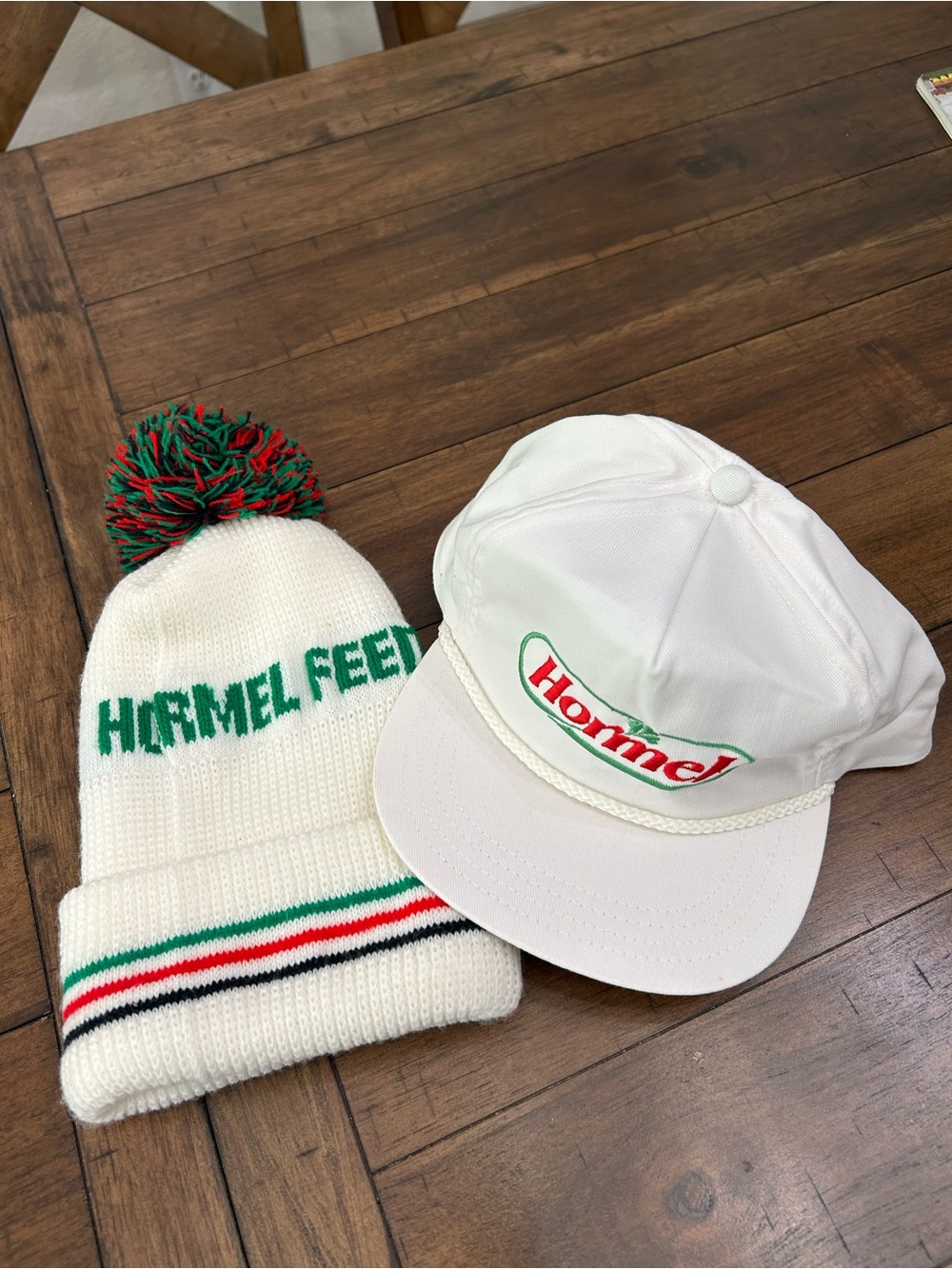 Hormel Feeds Winter Beenie and Hormel Foods Cap